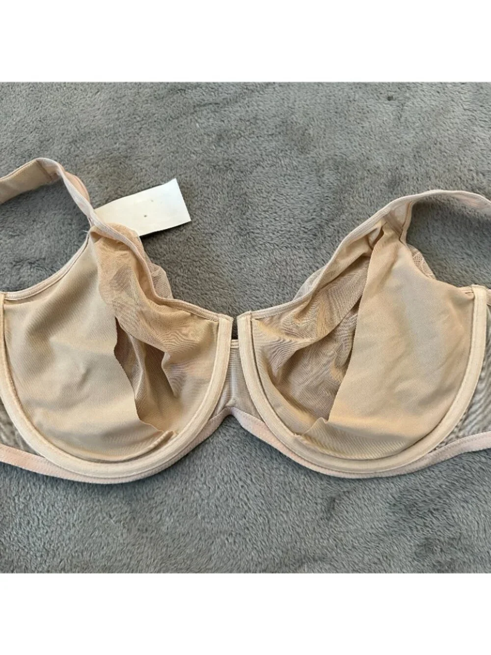 NWT Wacoal Stark Beauty Unlined Full Coverage Underwire Bra Womens 40DDD 855225